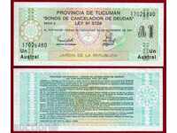 ZORBA AUCTIONS ARGENTINA 1 AUSTRAL 1991 UNC