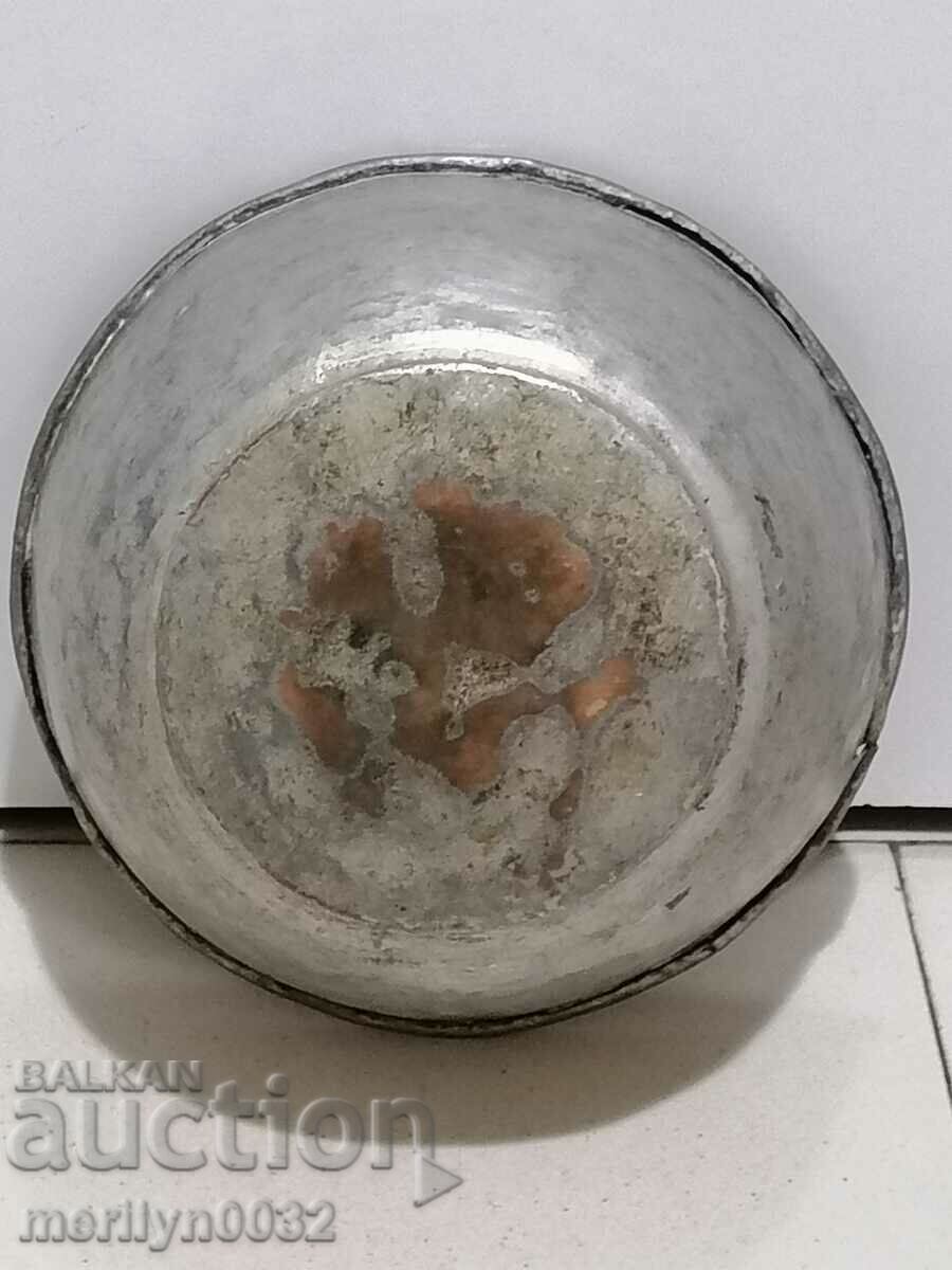 Copper tinned bowl copper copper dish - 5 Copper tinned bowl copper copper dish - 5