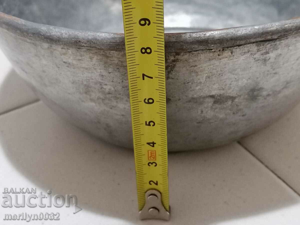 Copper tinned bowl copper copper dish - 6 Copper tinned bowl copper copper dish - 6