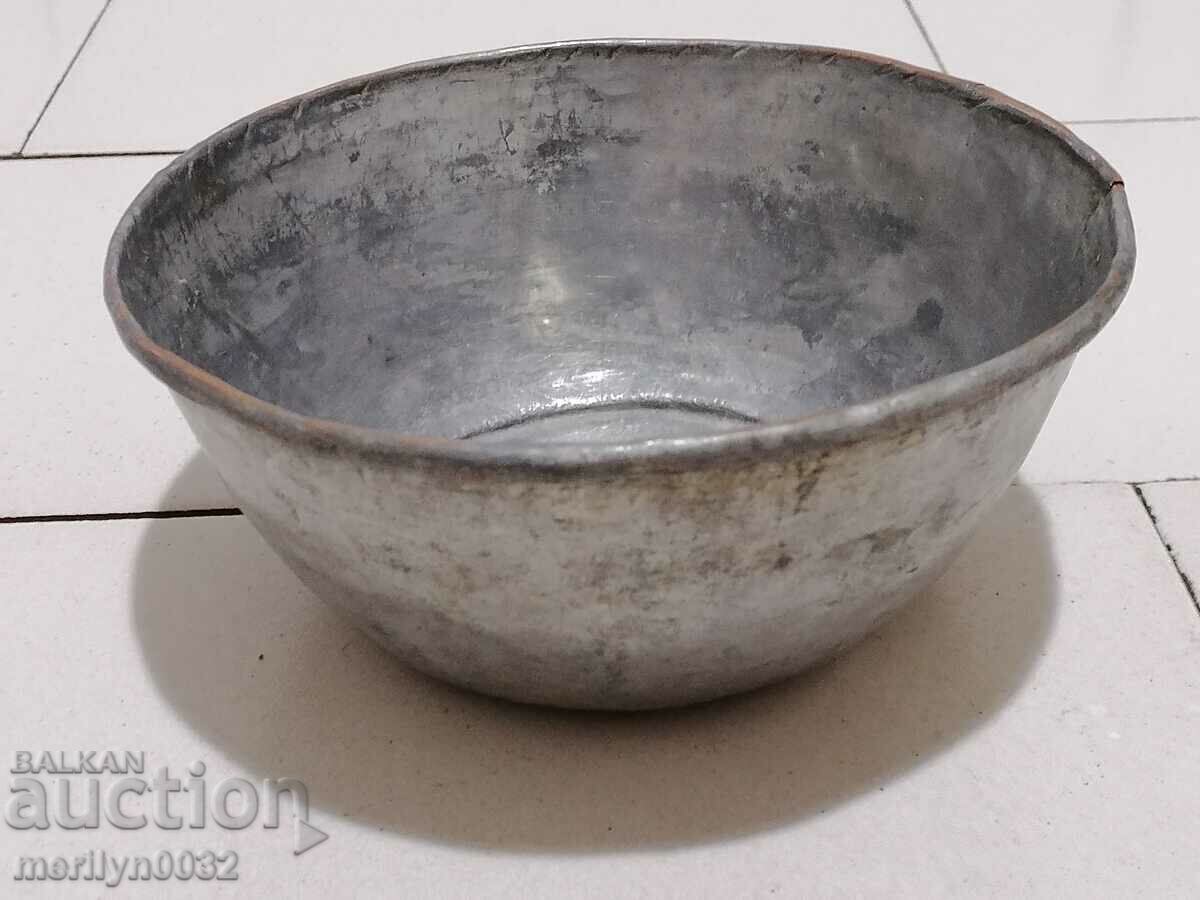 Copper tinned bowl copper copper dish - 7 Copper tinned bowl copper copper dish - 7