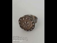 Inel de argint vechi renascentist
