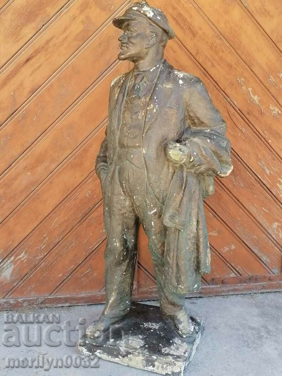 Delivery of Statue figure of the proletarian leader LENIN sculpture PLASTER Delivery of Statue figure of the proletarian leader LENIN sculpture PLASTER