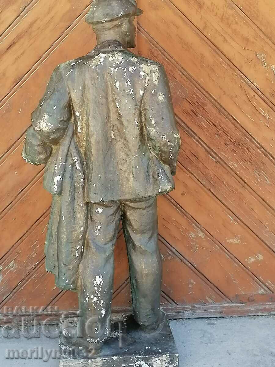 Statue figure of the proletarian leader LENIN sculpture PLASTER - 6 Statue figure of the proletarian leader LENIN sculpture PLASTER - 6