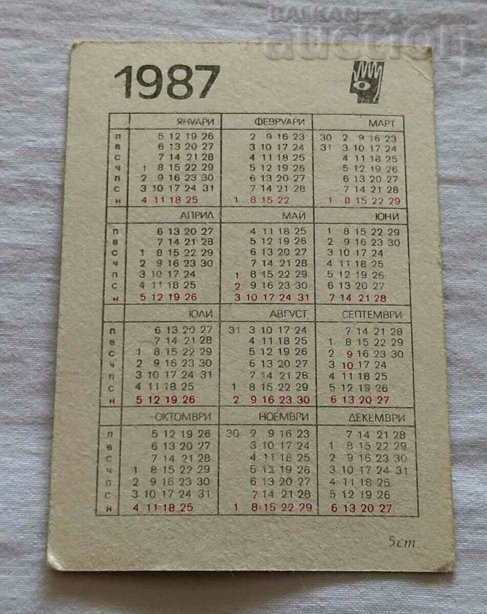 КОРАБ "НЕПТУН" 1848 КАЛЕНДАРЧЕ 1987 г. с цена 0.70 лв. | € 0.36 КОРАБ "НЕПТУН" 1848 КАЛЕНДАРЧЕ 1987 г. с цена 0.70 лв. | € 0.36