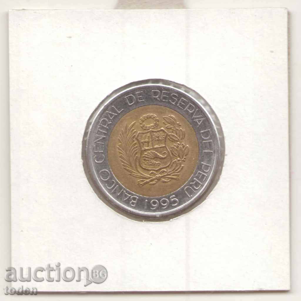 ++Peru-5 Nuevos Soles-1995-KM# 316-1st type++ with price 3.50 BGN | € 1.79 ++Peru-5 Nuevos Soles-1995-KM# 316-1st type++ with price 3.50 BGN | € 1.79