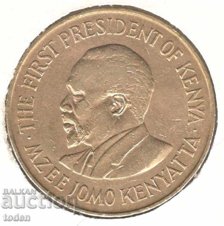 Kenya-10 Cents-1971-KM # 11-cu legenda