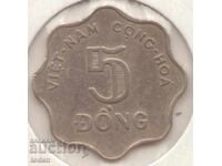 South Vietnam-5 Đồng-1966-KM# 9
