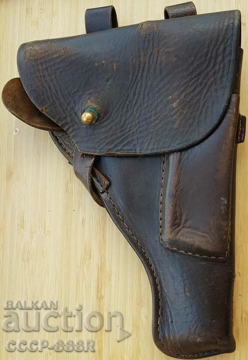 Russia, TT pistol holster, excellent condition, leather