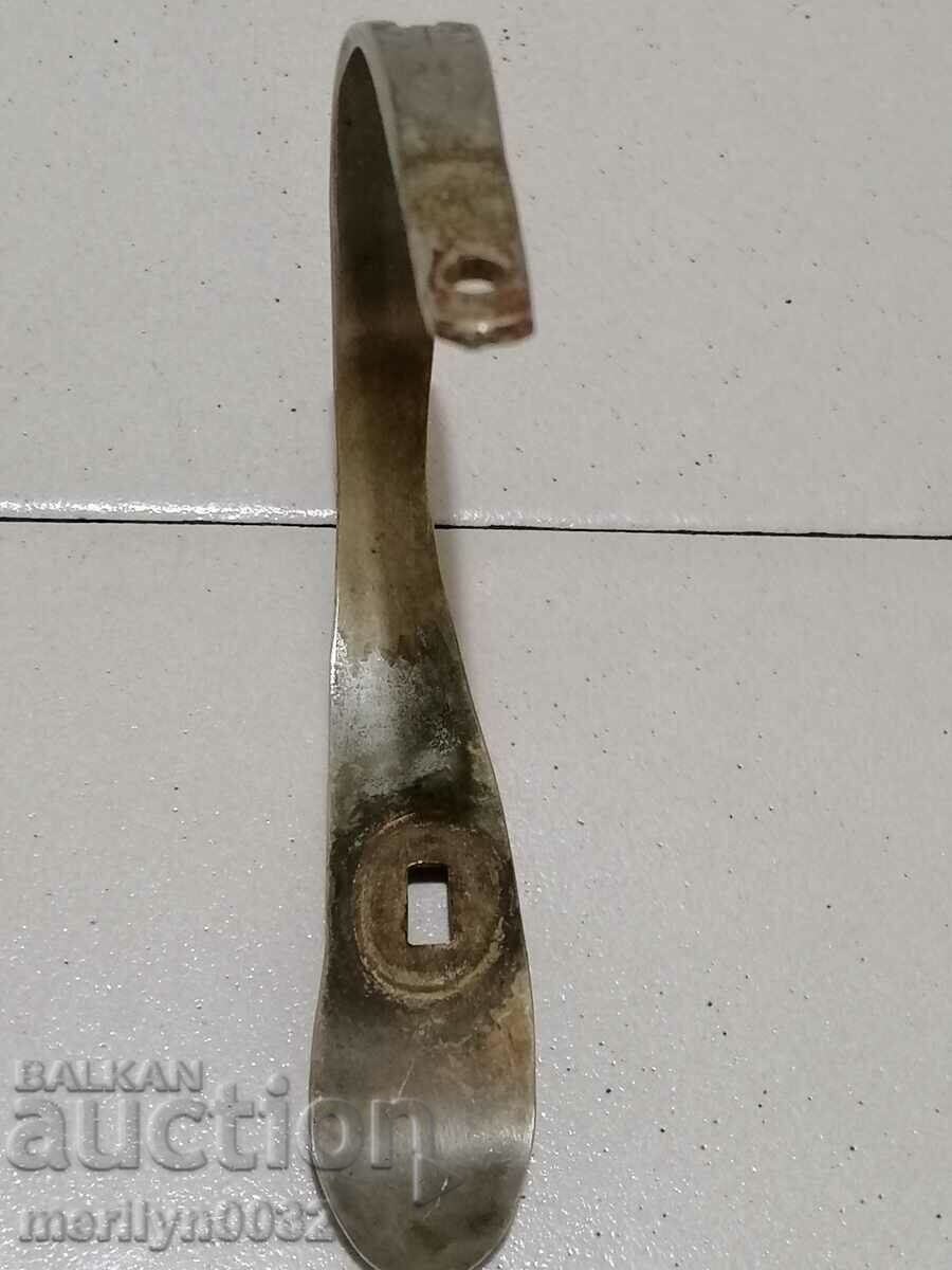 Embossed guard of a Serbian officer's saber knife with price 95.00 BGN | € 48.57 Embossed guard of a Serbian officer's saber knife with price 95.00 BGN | € 48.57