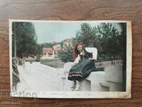 Стара снимка Царство България - Цветна снимка от 1937г