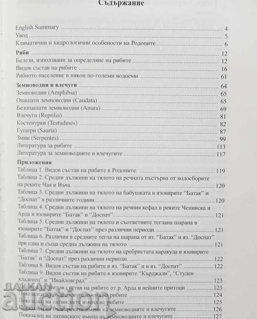 Delivery of The fish, amphibians and reptiles of the Rhodopes - Mladen Zhivkov Delivery of The fish, amphibians and reptiles of the Rhodopes - Mladen Zhivkov