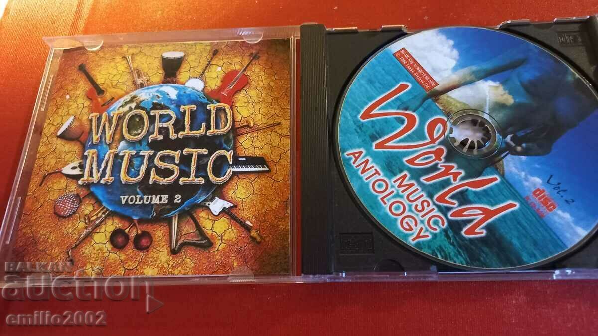 Аудио CD - World music 2 с цена 2.99 лв. | € 1.53 Аудио CD - World music 2 с цена 2.99 лв. | € 1.53