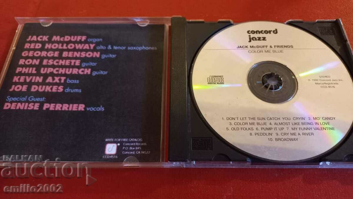 Audio CD - Jack McDuffie & George Benson with price 2.99 BGN | € 1.53 Audio CD - Jack McDuffie & George Benson with price 2.99 BGN | € 1.53