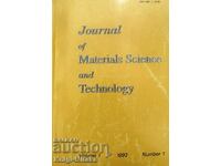 Journal of materials science and technology. Vol.1 / 1993