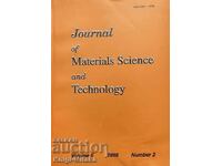 Journal of materials science and technology. Vol. 6. Number