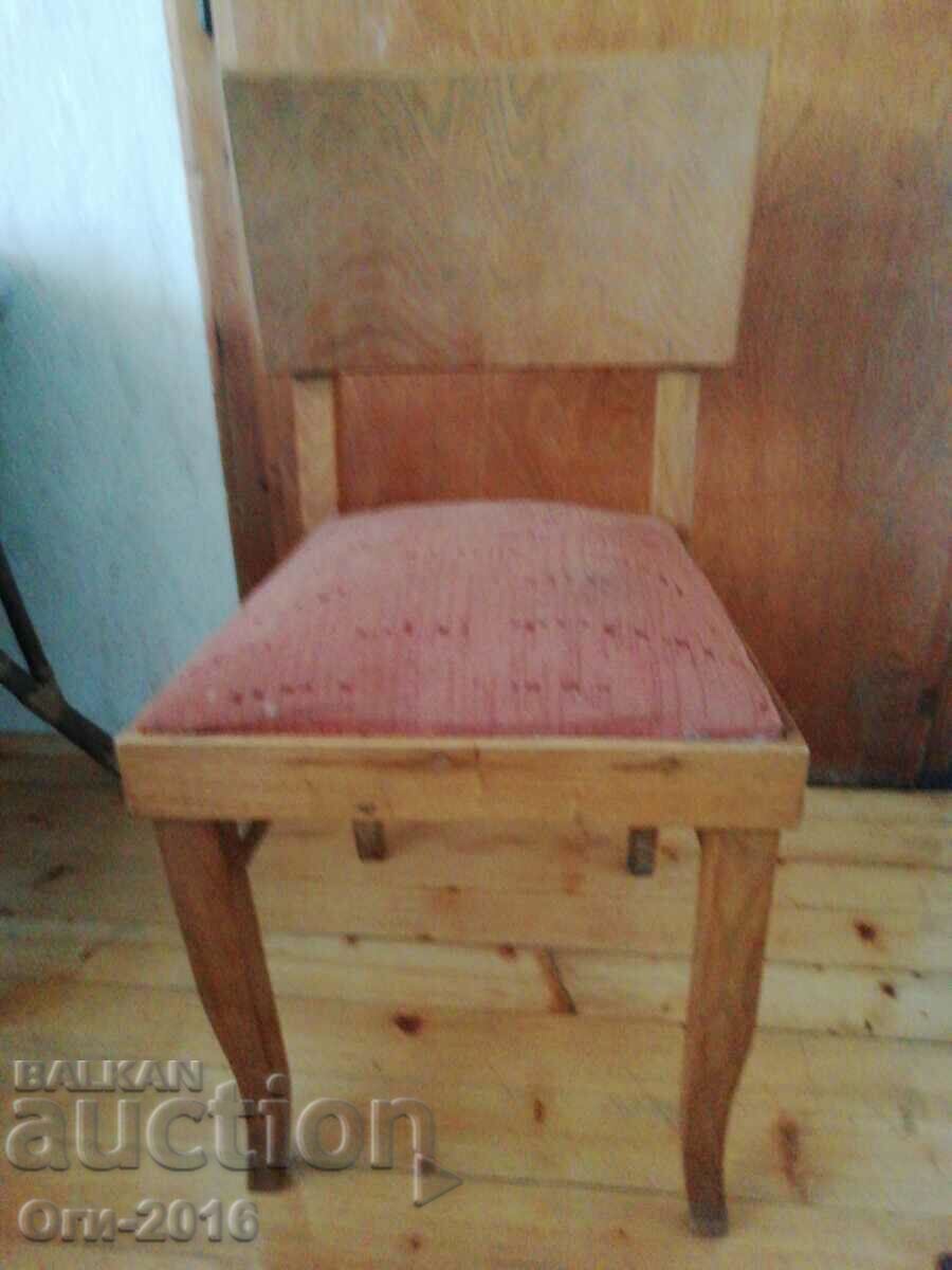 Retro, solid wooden chairs - 5 Retro, solid wooden chairs - 5