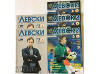 Football program Levski-CSKA 5 pieces