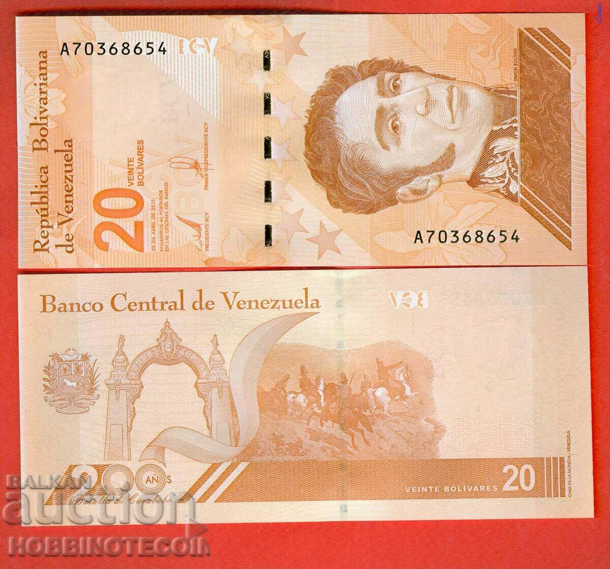 VENEZUELA VENEZUELA 20 - DIGITAL - 2021 NEW UNC