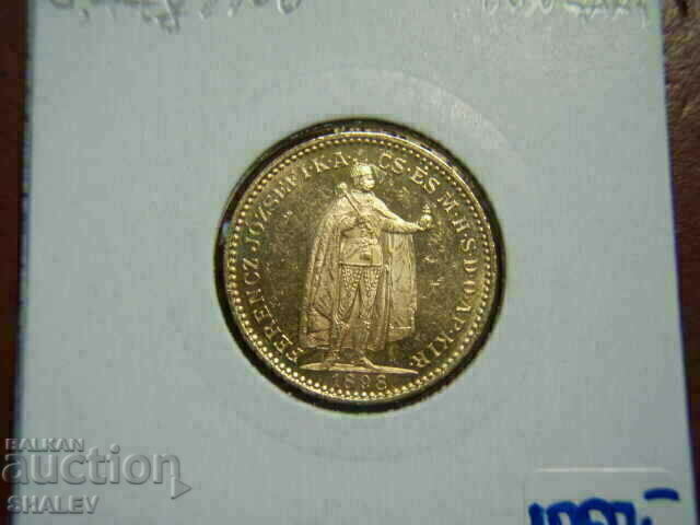 20 Korona 1898 Hungary - AU/Unc (Gold) - 5 20 Korona 1898 Hungary - AU/Unc (Gold) - 5