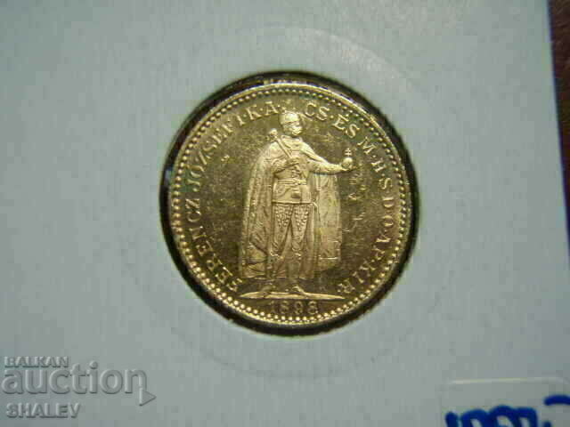 20 Korona 1898 Ungaria - AU/Unc (aur) - 7
