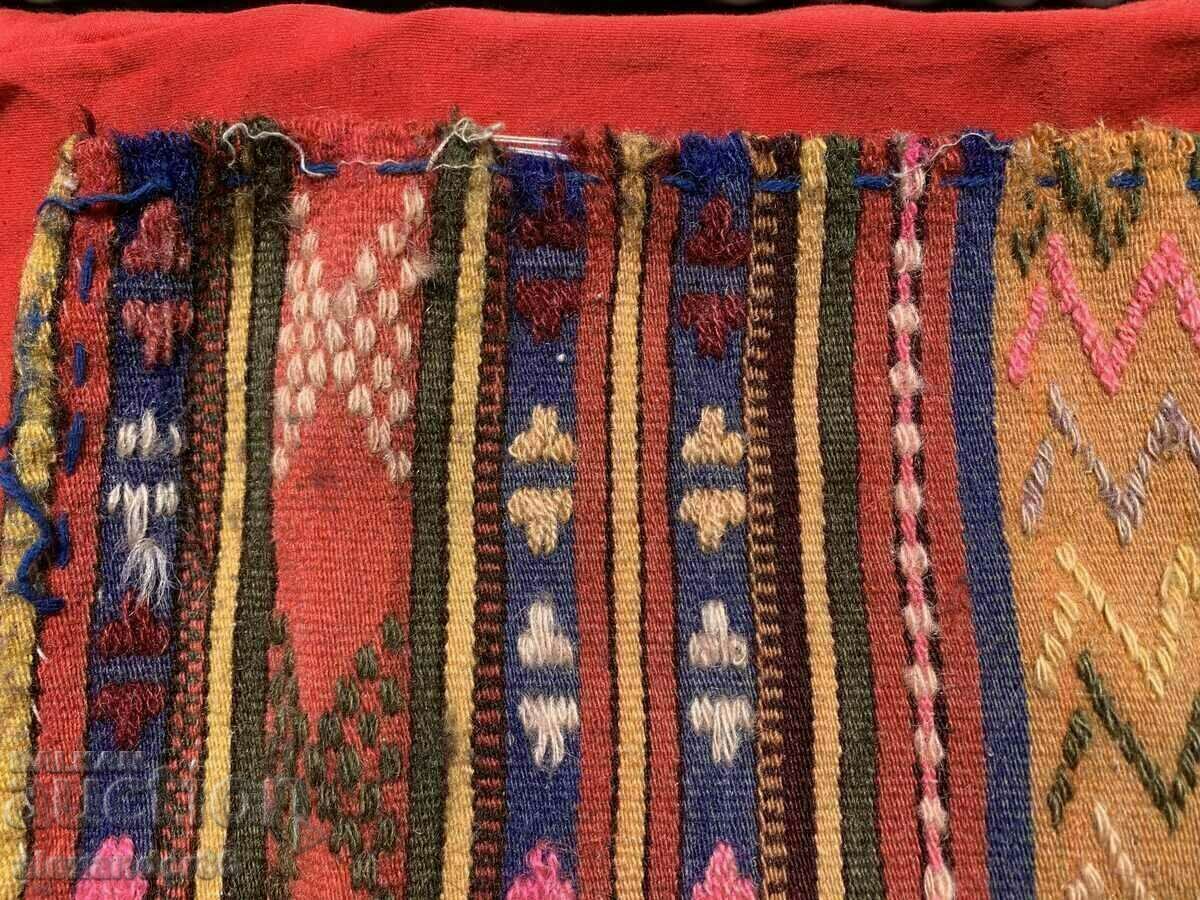 Auction  Old wool children's costume apron