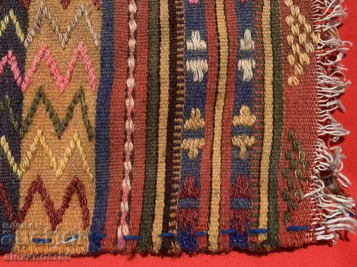 Delivery of Old wool children's costume apron