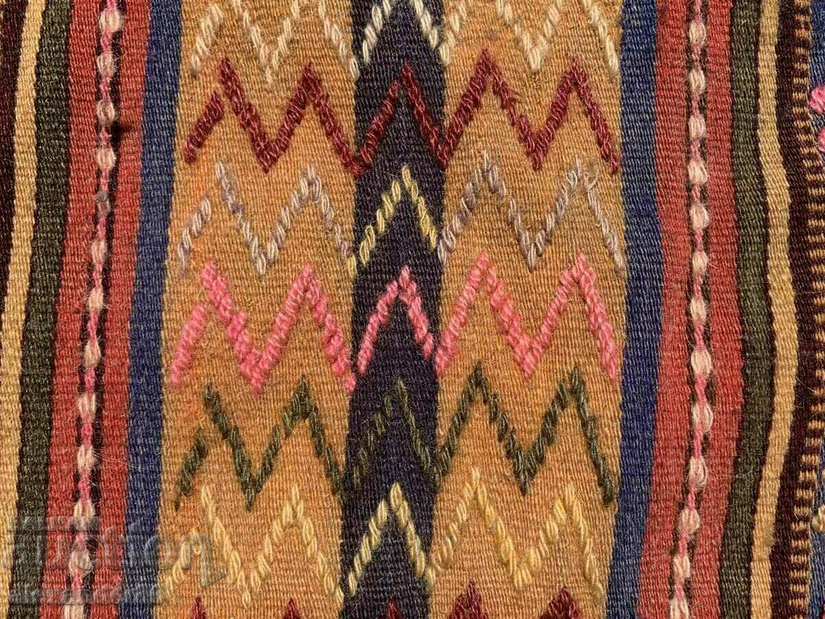 Old wool children's costume apron - 5