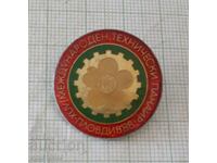 Badge - International Technical Fair Plovdiv 1988