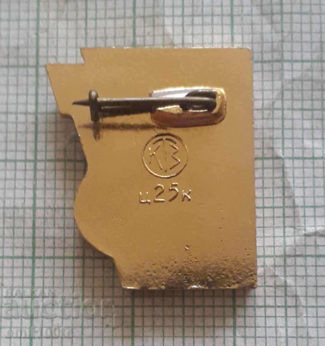 Delivery of Badge - Dynamo Kyiv Football Club USSR Champion 1971 Delivery of Badge - Dynamo Kyiv Football Club USSR Champion 1971