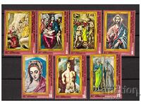 GUINEA ECUATORIALĂ 1976 Tablouri de El Greco serie pură