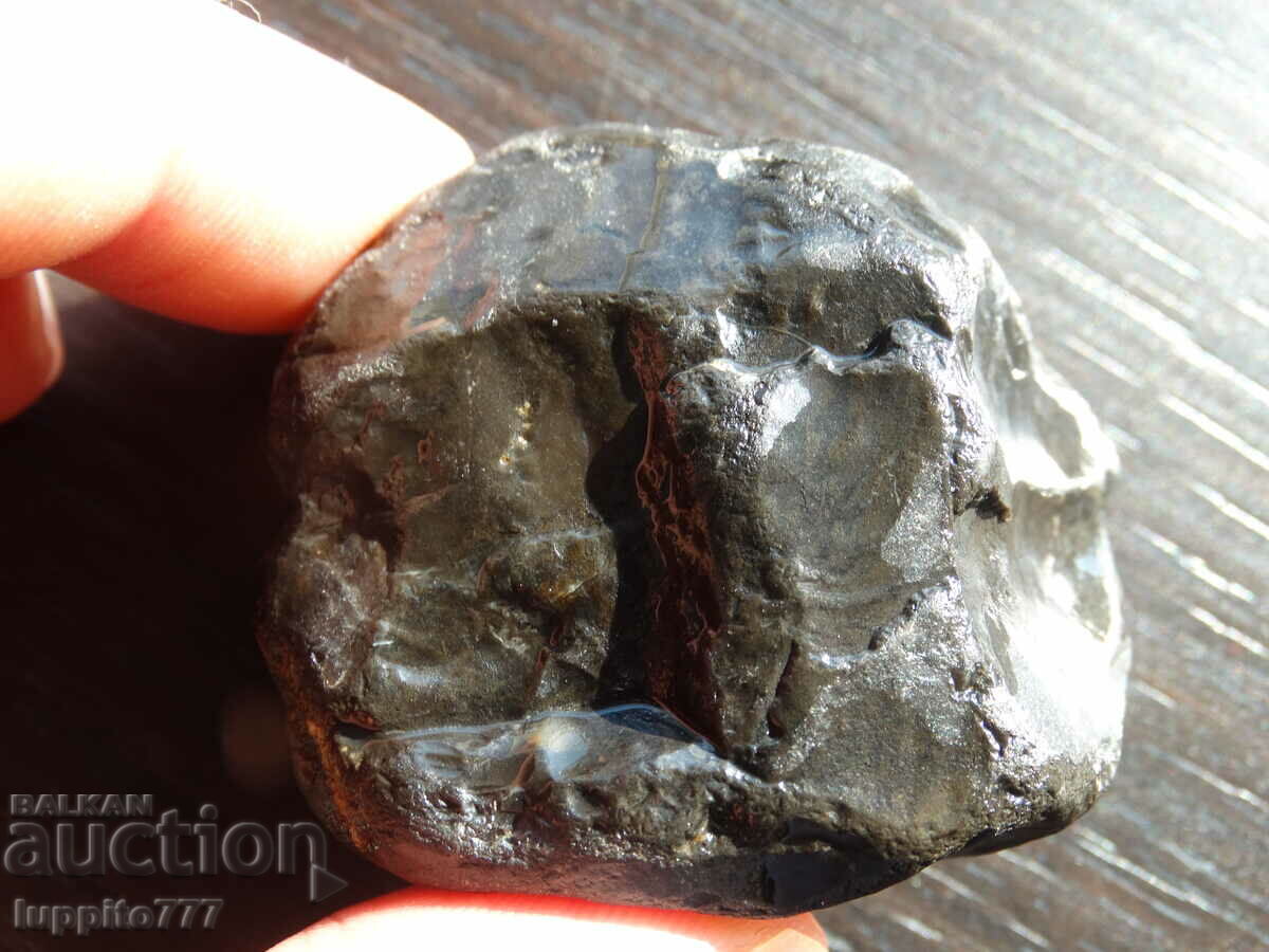 Delivery of 484.80 carats of natural black obsidian Delivery of 484.80 carats of natural black obsidian