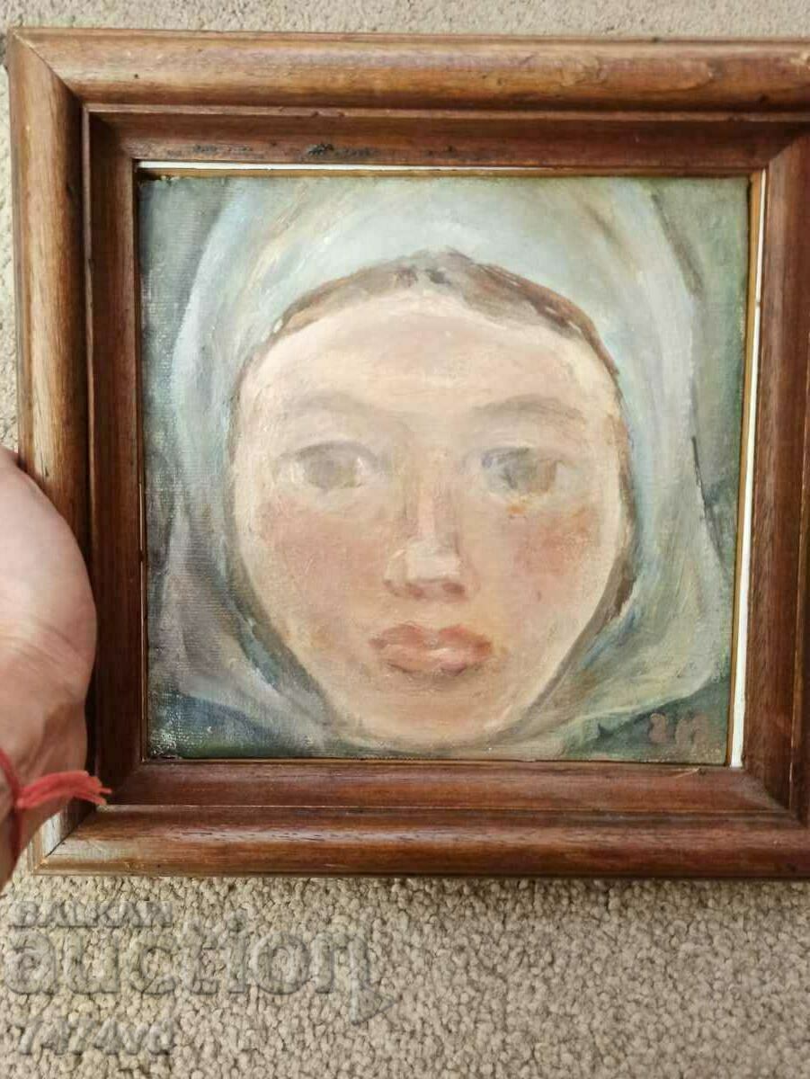 AUTHOR'S PICTURE - GEORGI PETROV - WIFE ANETA DRUGUSHANU with price 1000.00 BGN | € 511.29 AUTHOR'S PICTURE - GEORGI PETROV - WIFE ANETA DRUGUSHANU with price 1000.00 BGN | € 511.29