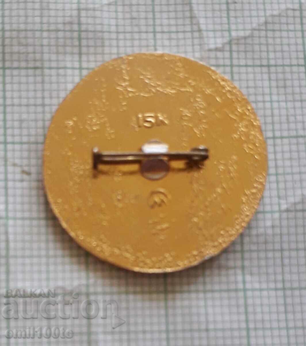 Delivery of Badge - Peace decommissioning disarmament Dove of peace USSR Delivery of Badge - Peace decommissioning disarmament Dove of peace USSR