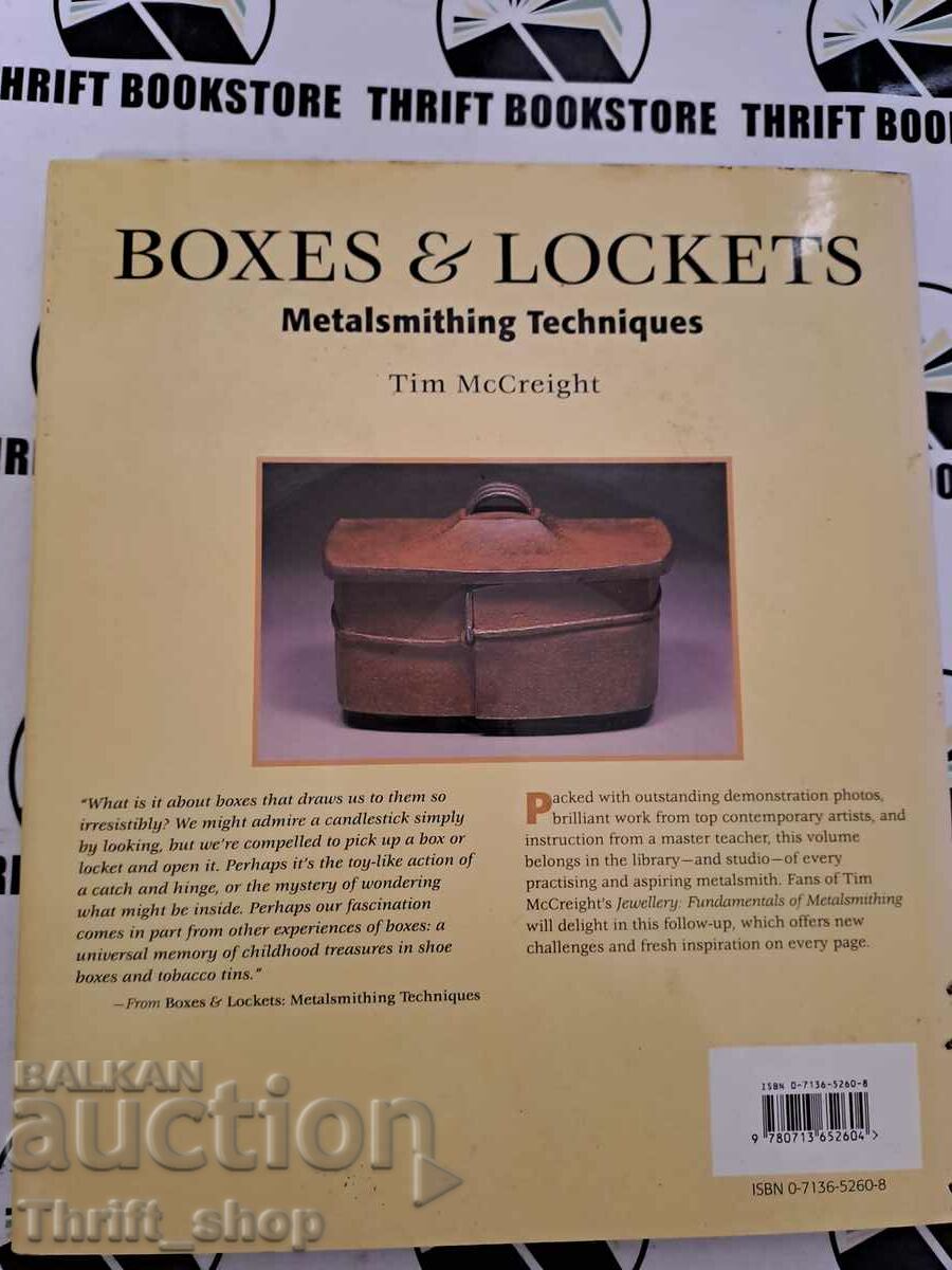 Auction Boxes and Lockets: Metalsmithing Techniques Auction Boxes and Lockets: Metalsmithing Techniques