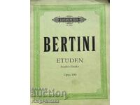 Bertini. Etüden. Opus 100 - Studii-Etudes