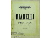 Diabelli. Σονάτες για πιάνο για δύο χέρια Op. 151, 168