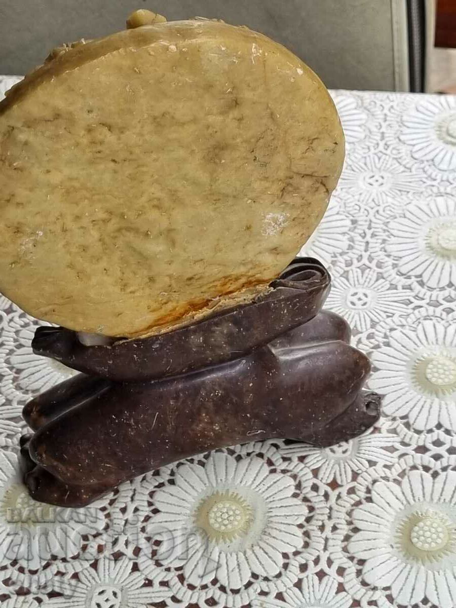 Μια πέτρινη φιγούρα. Νεφρίτης. - 7 Μια πέτρινη φιγούρα. Νεφρίτης. - 7