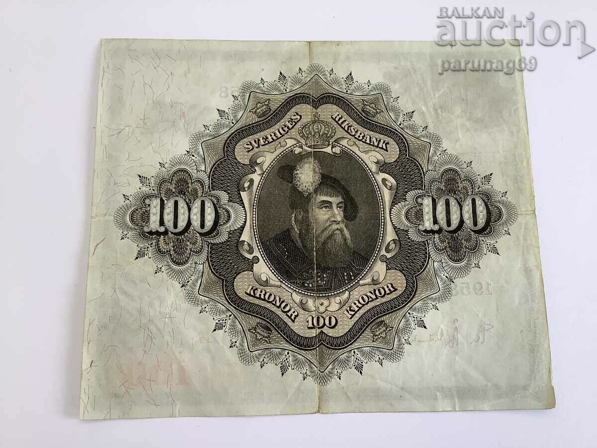 Suedia 100 de coroane 1958 cu preț € 26.59 | 52.01 BGN