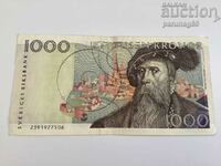 Швеция 1000 крони 1992 година