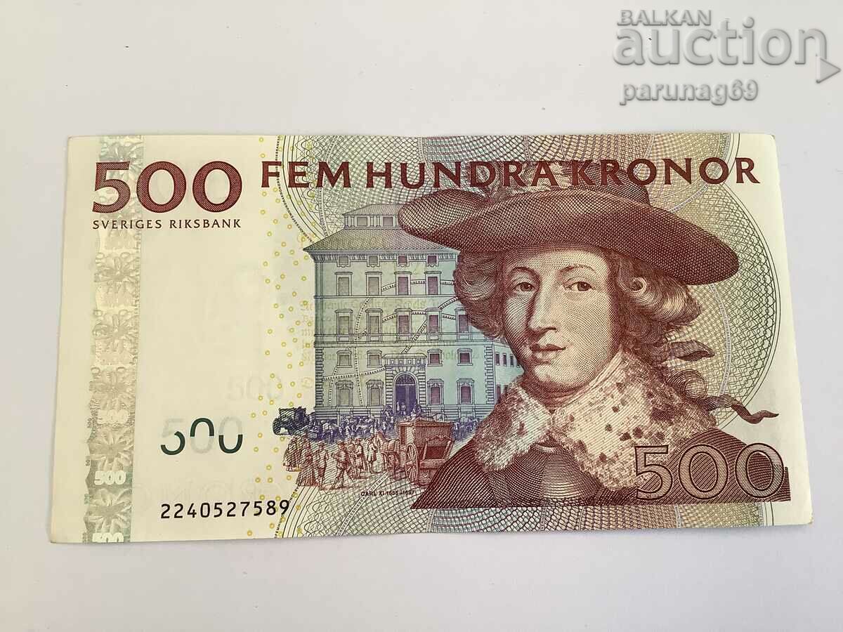 Швеция 500 крони 2007 година