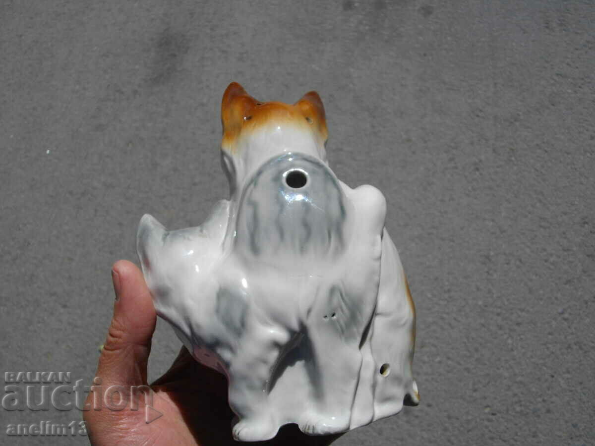 OLD GDR PORCELAIN CATS - 5 OLD GDR PORCELAIN CATS - 5