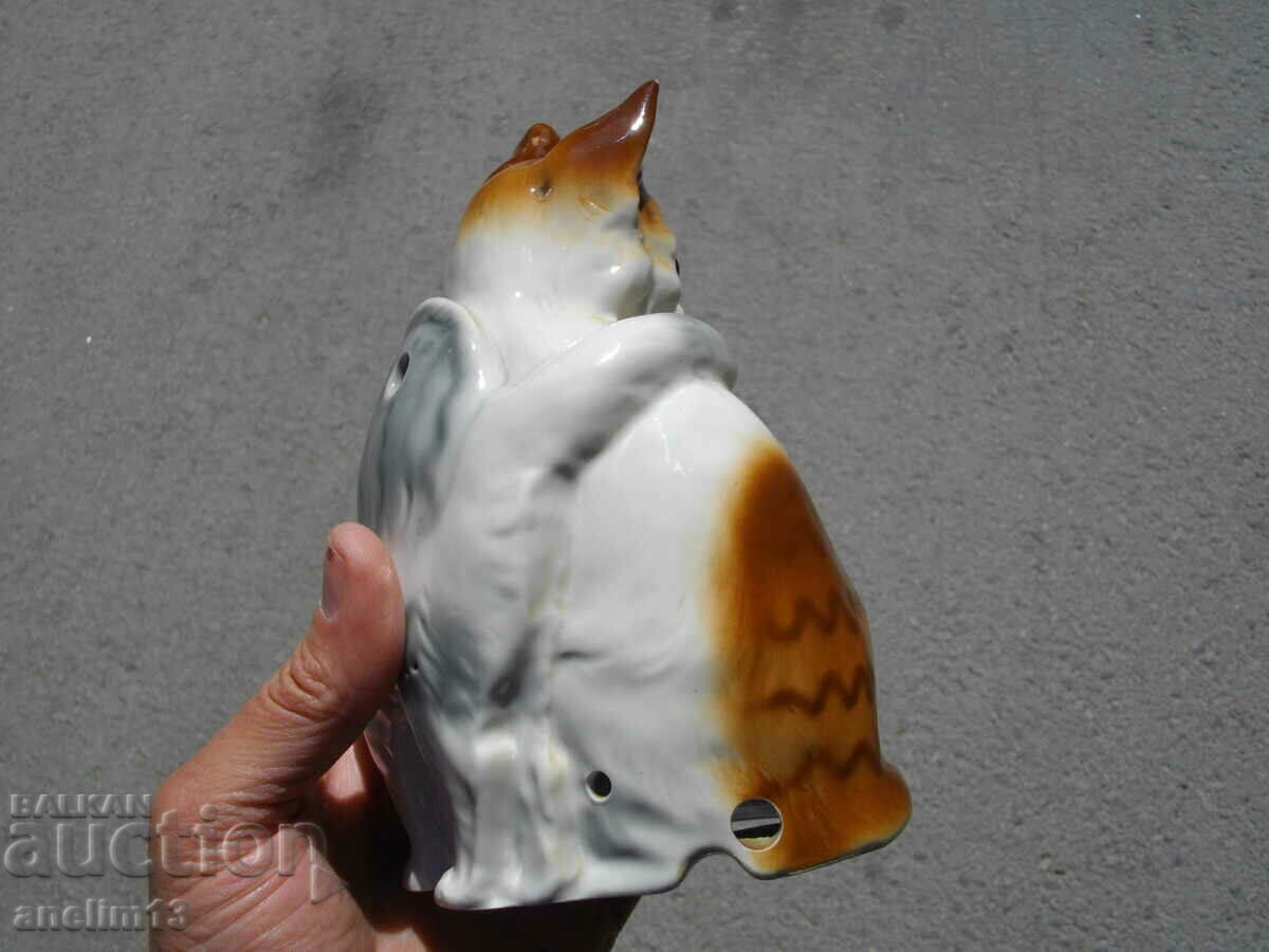 OLD GDR PORCELAIN CATS - 6 OLD GDR PORCELAIN CATS - 6