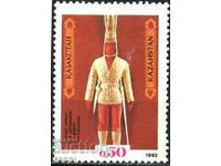 Καθαρό γραμματόσημο Golden Soldier 1992 από το Καζακστάν