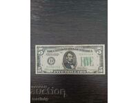1934 bancnotă de cinci dolari