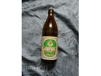 old glass bottle (empty) of PIRIN beer