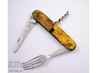 3-tool pocket knife - for repair or parts