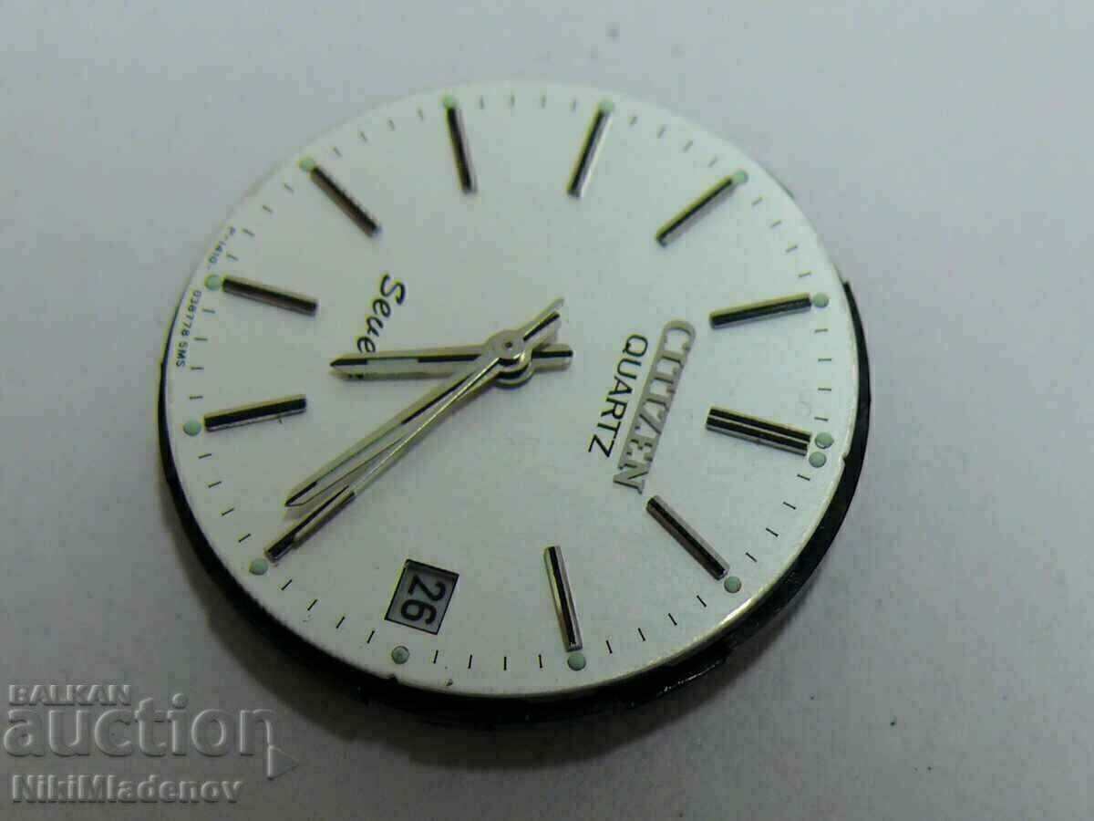 Ρολόι χειρός μηχανισμού Citizen SEVEN CITIZEN QUARTZ με τιμή € 5.00 | 9.78 BGN