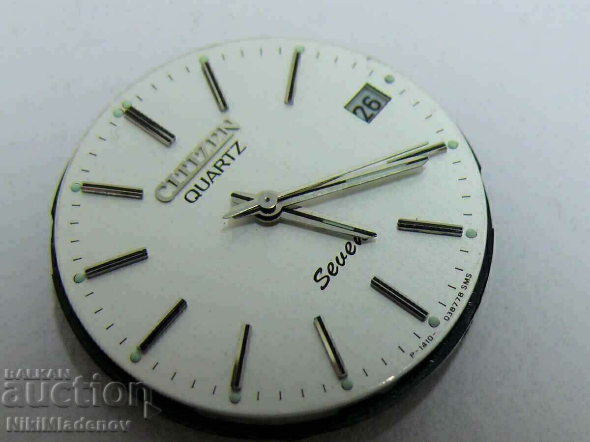 Auction Citizen SEVEN CITIZEN QUARTZ mechanism wristwatch Auction Citizen SEVEN CITIZEN QUARTZ mechanism wristwatch