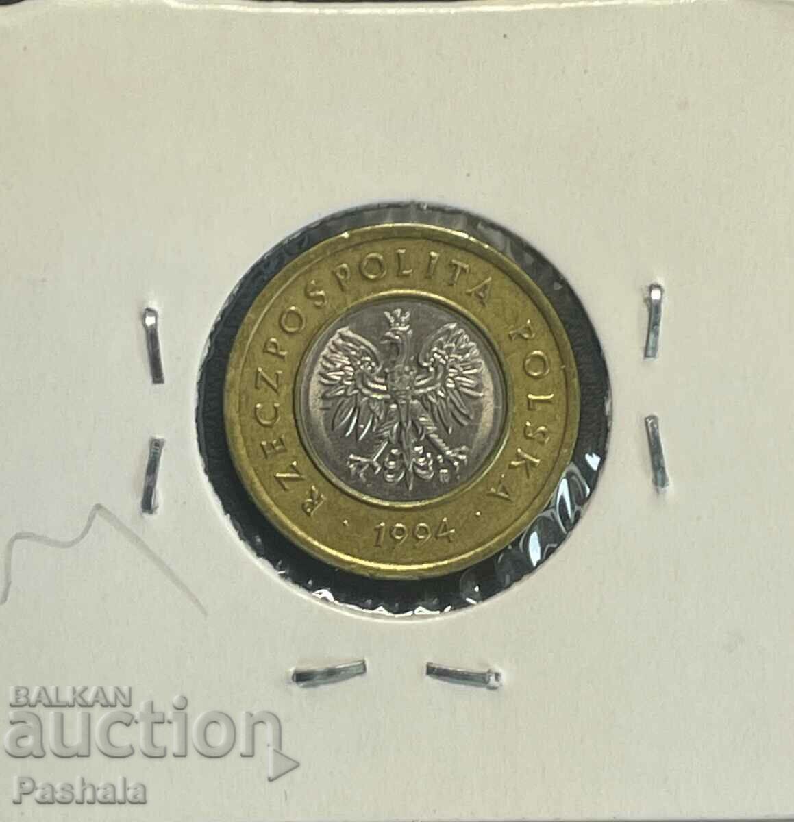 Poland 2 zlotys 1994 with price 2.00 BGN | € 1.02 Poland 2 zlotys 1994 with price 2.00 BGN | € 1.02