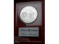 Ivory Coast-1000 francs 2016-silver ounce 999 proof